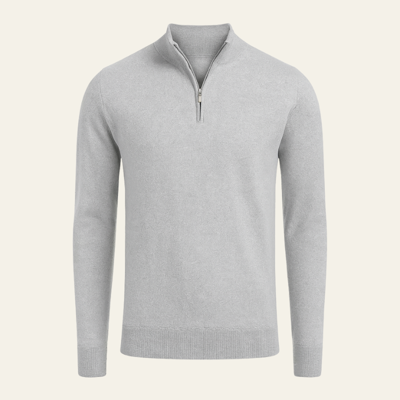 Men’s Quarter Zip Sweater | Long Sleeve, Layering