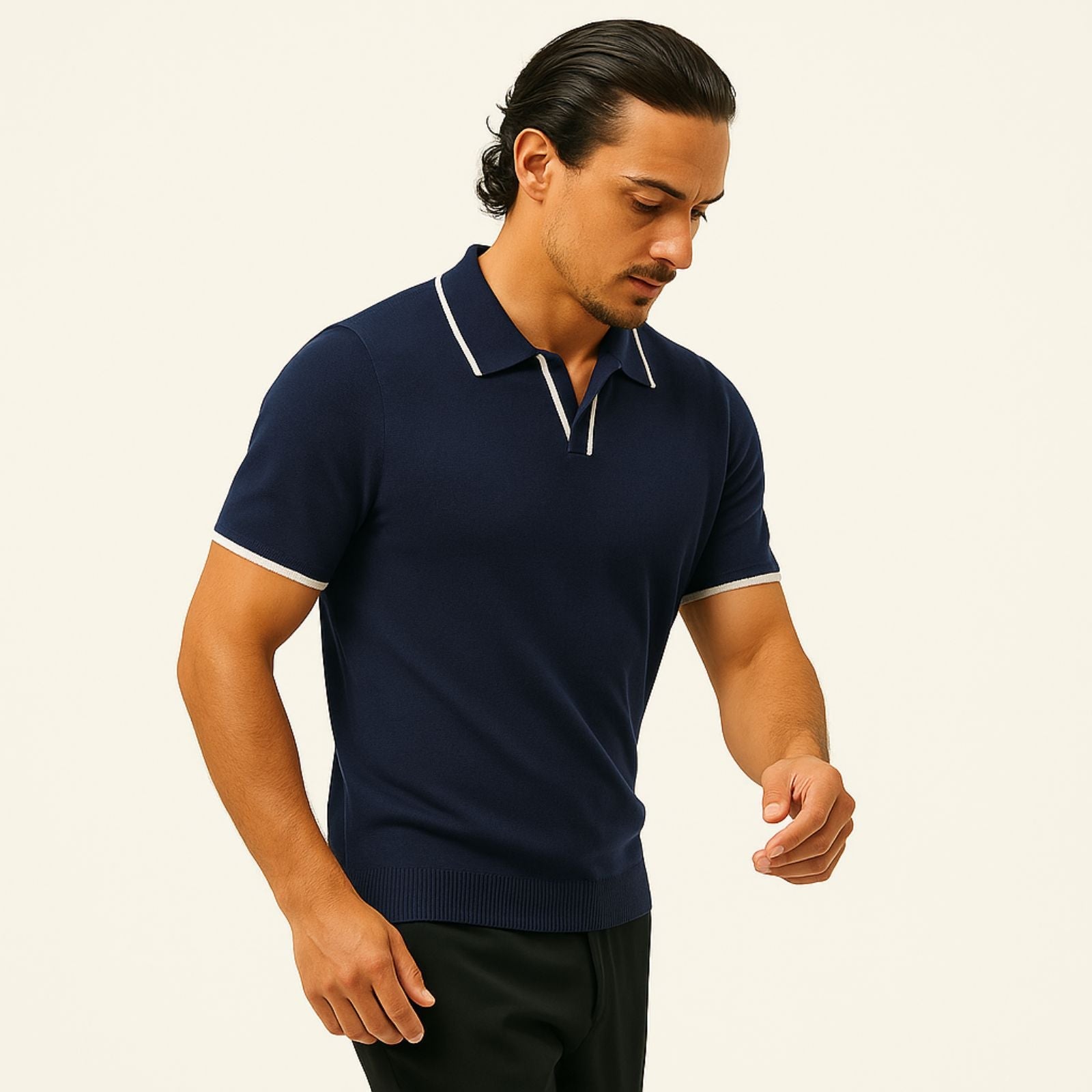Men’s Polo Shirt | Knit Fabric, Regular Fit